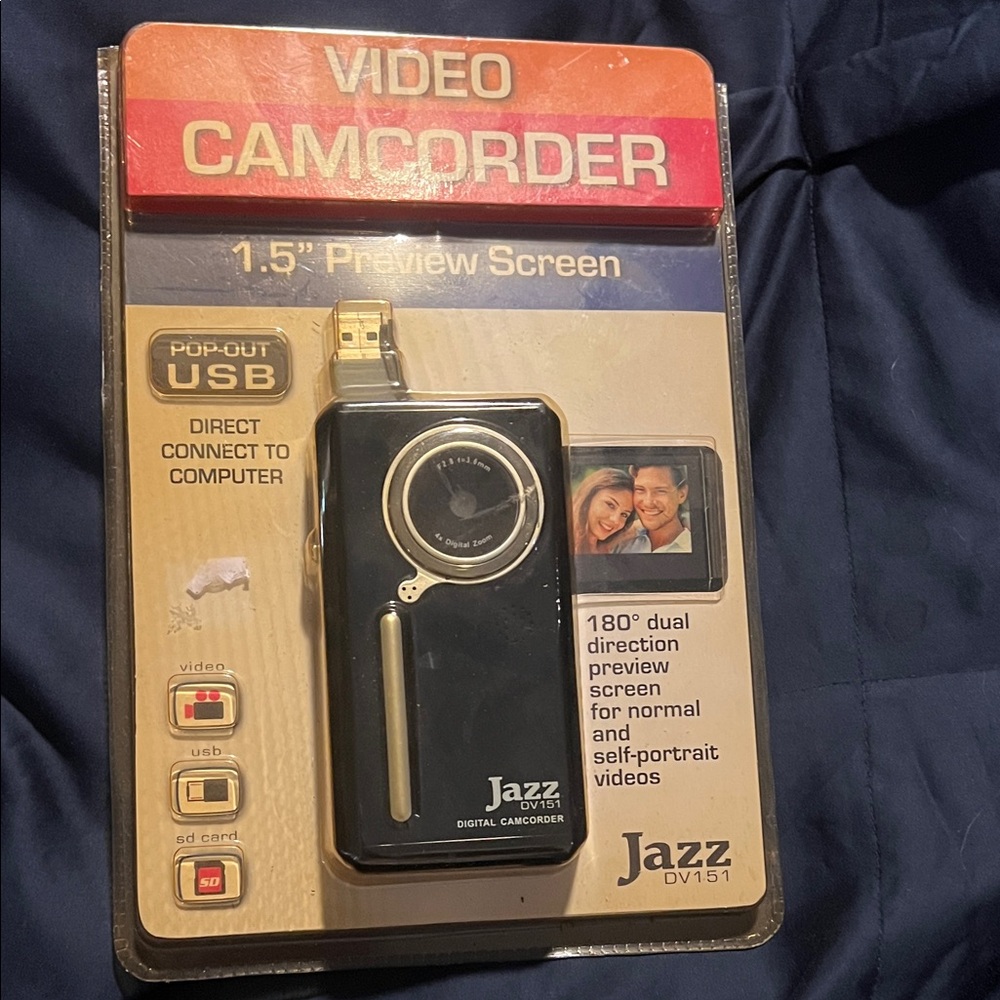 DV151 Black Video Camcorder